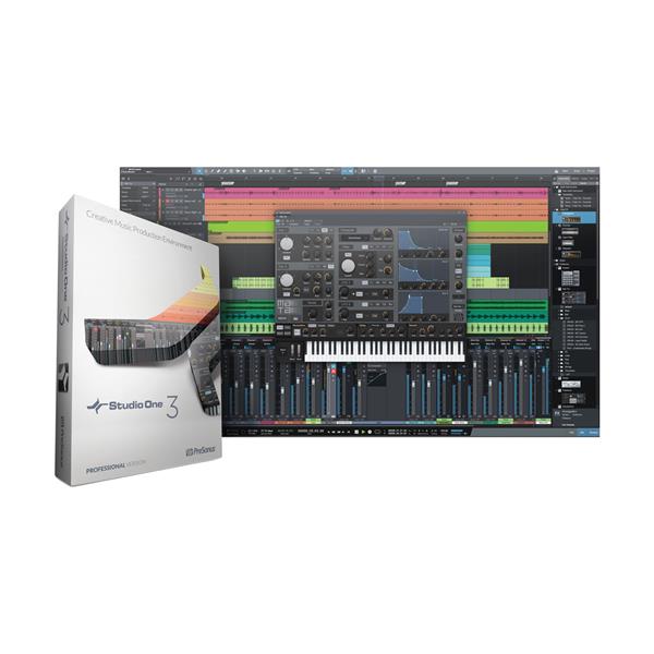 PRESONUS Studio One 3 Professional - Audio and MIDI Recording/Editing Software (Activation Card)