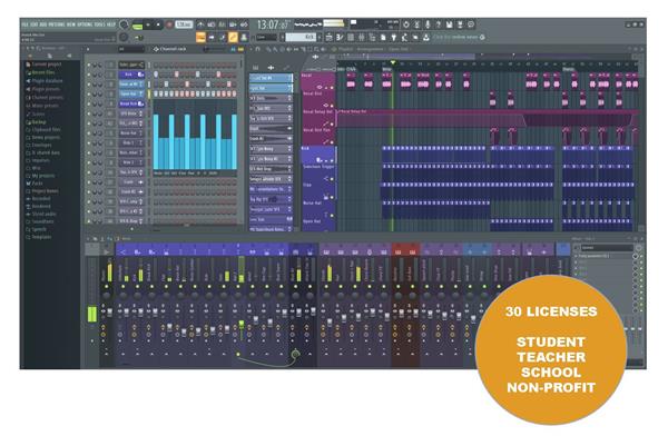 FL Studio 2024 Signature Bundle Educational 30-seat License