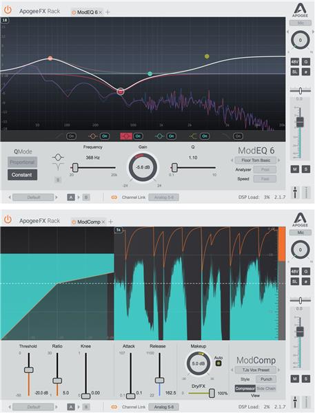 Apogee FX Plugins ModEQ6 + ModComp bundle (Digital Download Only)