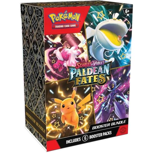 Pokémon TCG: Scarlet & Violet - PALDEAN FATES Booster Bundle (6 Packs)