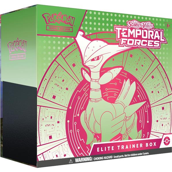 Pokémon TCG: Scarlet & Violet - TEMPORAL FORCES Elite Trainer Box (Sty
