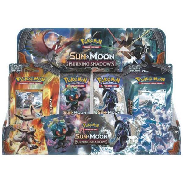 Pokémon TCG: Sun & Moon - BURNING SHADOWS Launch Display Box (72 Packs