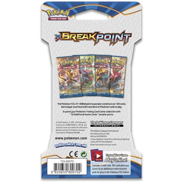 Pokémon TCG: XY - BREAKPOINT Sleeved Booster Pack (Pokemon Trading Car