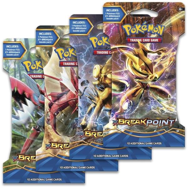 Pokémon TCG: XY - BREAKPOINT Sleeved Booster Pack (Pokemon Trading Car