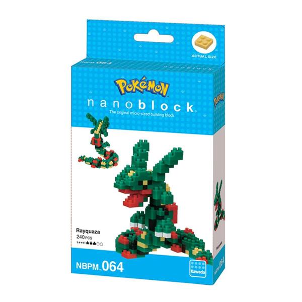 Nanoblock Pokemon Series Rayquaza