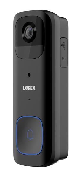 Lorex 2K Battery Video Doorbell (Black)