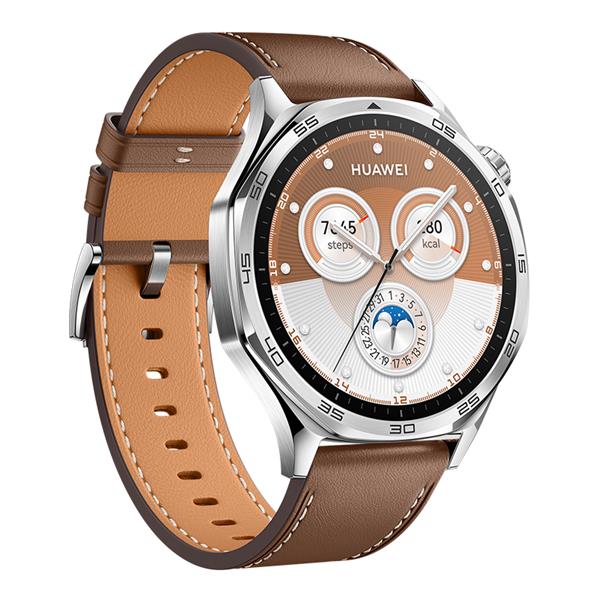 HUAWEI WATCH GT 5 Brown Composite Leather Strap