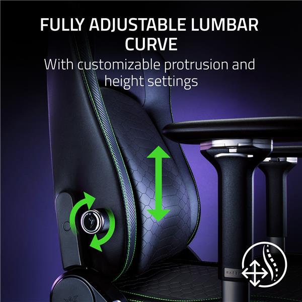 Razer Iskur V2 Gaming Chair - Black