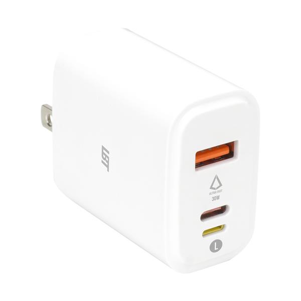 LBT 30W 3-port Ultra Fast Wall Charger