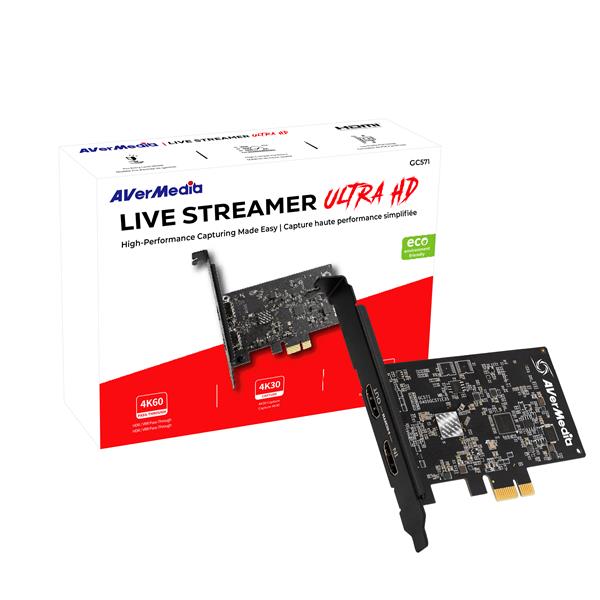 AVerMedia Live Streamer ULTRA HD GC571, 4K60 Passtrhrough/4K30 Capture
