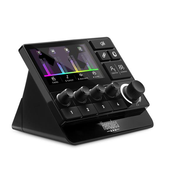 Hercules Stream 200 XLR - Audio controller equipped with sound card