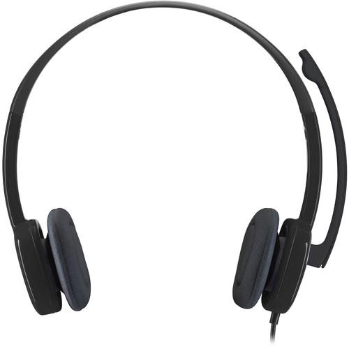 Logitech H151 Stereo Wired Headset (981-000587)(Open Box)