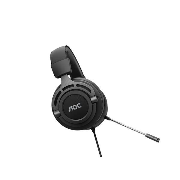 AOC GH200 Gaming Headset with Stereo sound, 3.5mm audio connection and