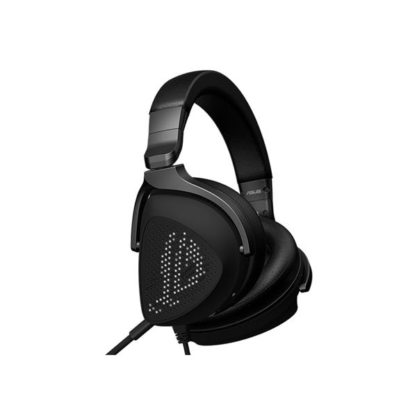 ASUS ROG Delta S Animate Gaming Headset (Customizable AniMe Matrix LED Display, AI Noise-Canceling Mic, Hi-Res ESS 9281 Quad DAC, Lightweight, USB-C, For PC, Mac, PS5, Switch and Mobile Devices)