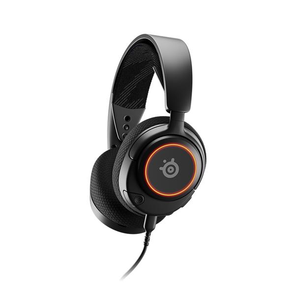 SteelSeries Arctis Nova 3 Gaming Headset — Hi-Fi Drivers — RGB Lights