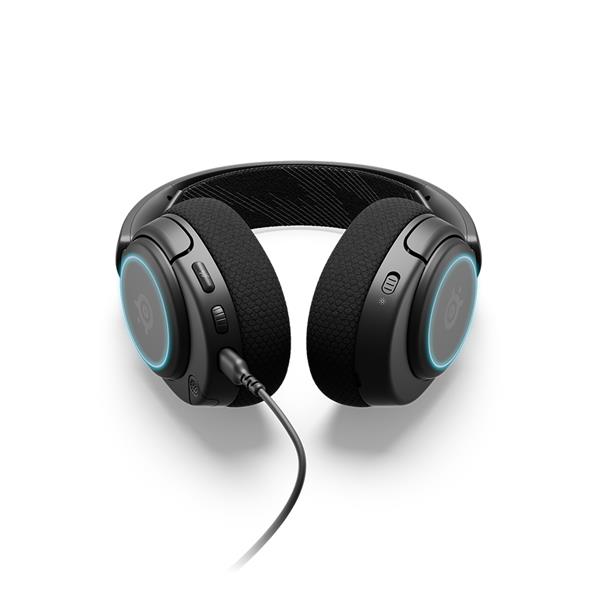 SteelSeries Arctis Nova 3 Gaming Headset — Hi-Fi Drivers — RGB Lights(Open Box)