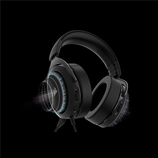 CORSAIR HS60 HAPTIC Stereo Headset - Haptic Bass - Carbon