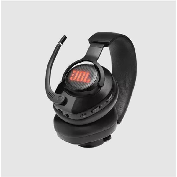 JBL Quantum 400 USB over-ear PC gaming headset with game-chat dial
