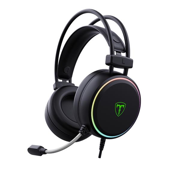 T-dagger T-RGH304 - Casque de jeu RVB à son surround 7.1 avec pilote de 50 mm