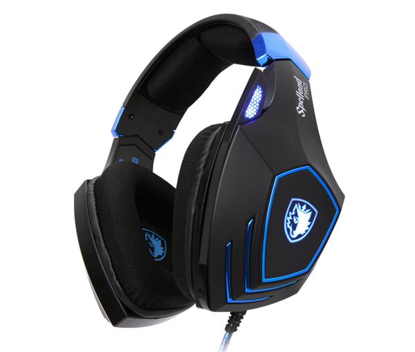 SADES Spellond Pro Gaming Headset, Bongiovi Acoustics DPS(Open Box)