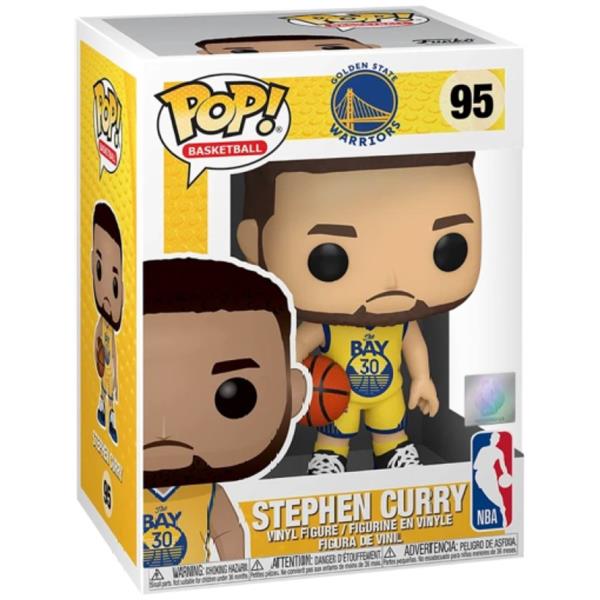 Funko POP! NBA Basketball: Golden State Warriors - Steph Curry (Alt)