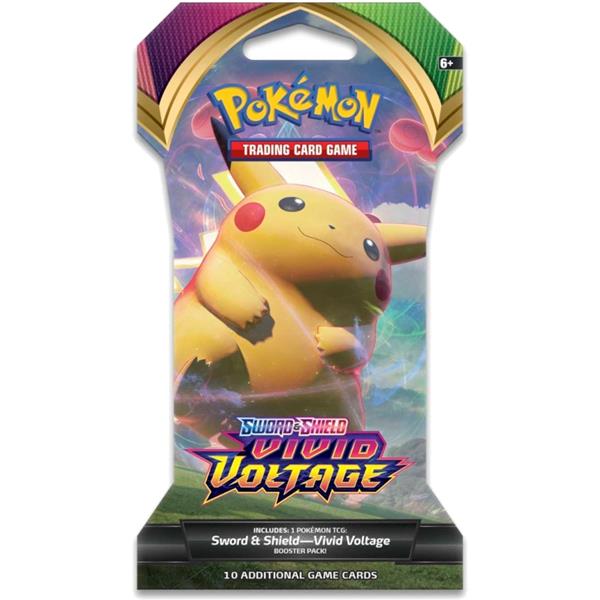 Pokémon TCG: Sword & Shield - VIVID VOLTAGE Sleeved Booster Pack