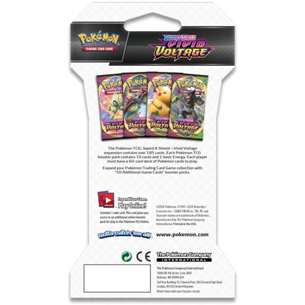 Pokémon TCG: Sword & Shield - VIVID VOLTAGE Sleeved Booster Pack