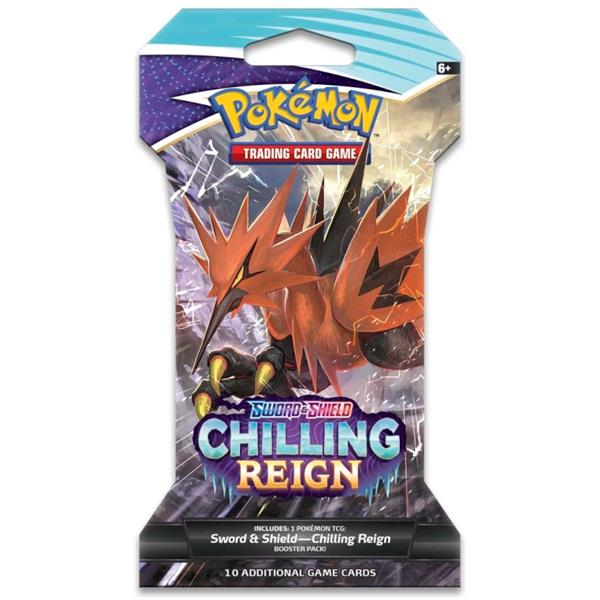 Pokémon TCG: Sword & Shield - CHILLING REIGN Sleeved Booster Pack