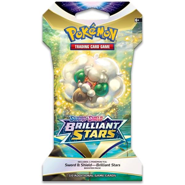 Pokémon TCG: Sword & Shield - BRILLIANT STARS Sleeved Booster Pack