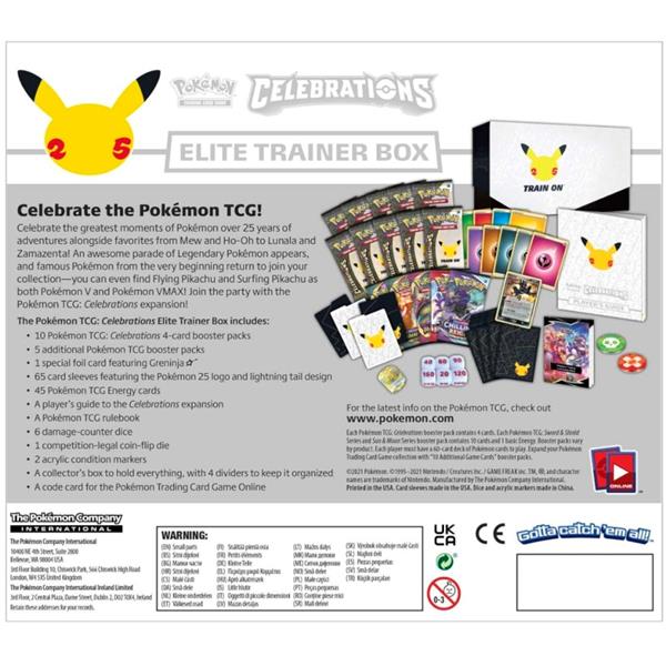 Pokémon TCG: Celebrations Elite Trainer Box (25th Anniversary)