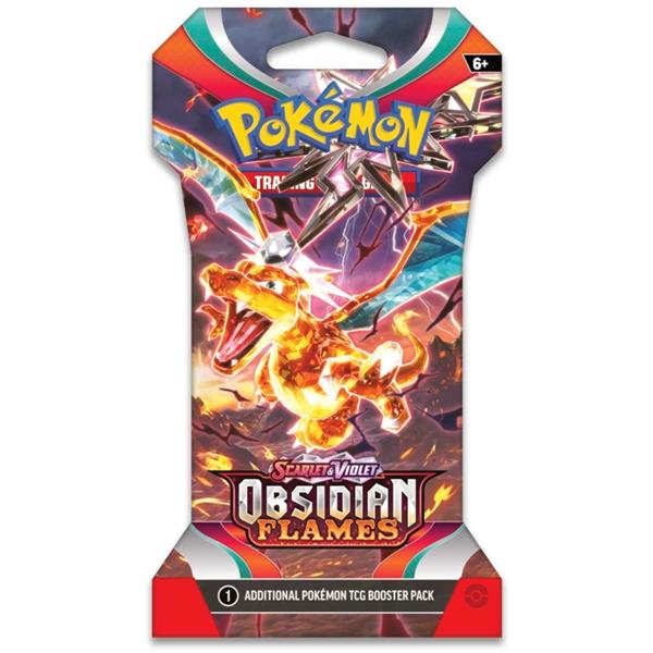 Pokémon TCG: Scarlet & Violet - OBSIDIAN FLAMES Sleeved Booster Pack (