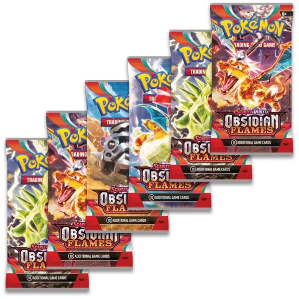 Pokémon TCG: Scarlet & Violet - OBSIDIAN FLAMES Booster Bundle (6 Pack