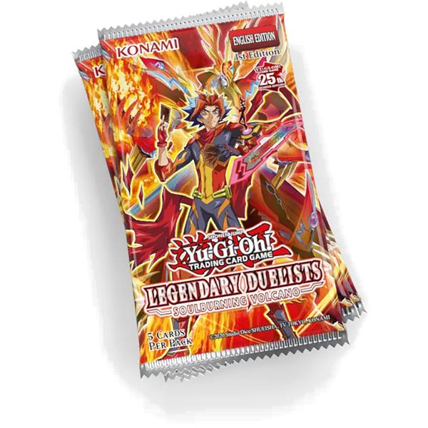 Yu-Gi-Oh! TCG: LEGENDARY DUELISTS: Soulburning Volcano | Booster Pack