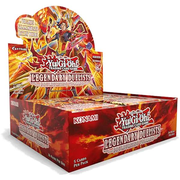 Yu-Gi-Oh! TCG: LEGENDARY DUELISTS: Soulburning Volcano | Booster Pack