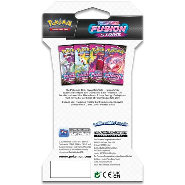 Pokémon TCG: Sword & Shield - FUSION STRIKE Sleeved Booster Pack