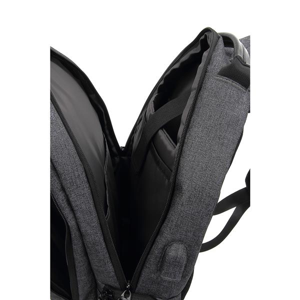 KINGSLONG 15.6" Laptop Backpack with USB Port, Black