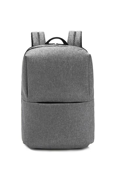 KINGSLONG 15.6" Backpack for Study Work Travel, Gray(Open Box)