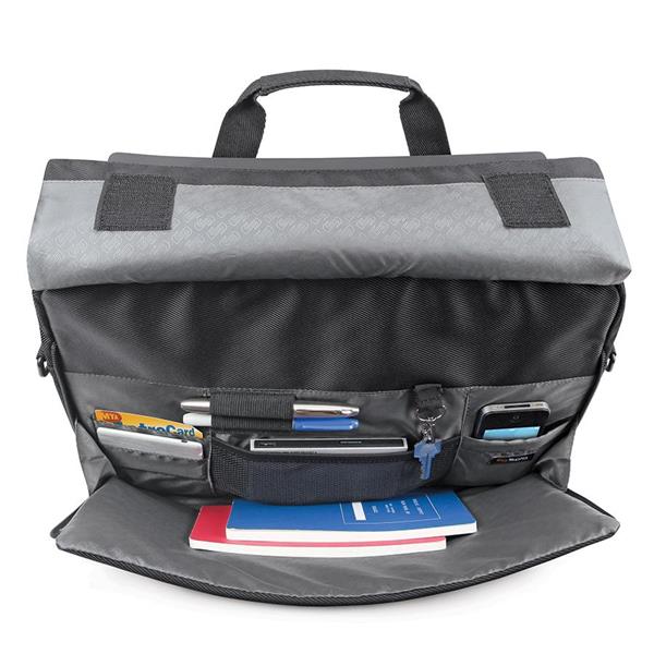 SOLO New York Chrysler 17.3" Laptop Briefcase, Black