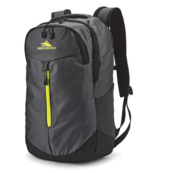 High Sierra Swerve Pro 17" Backpack, Mercury/Glow