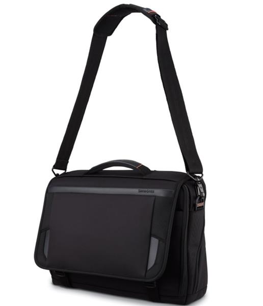 SAMSONITE Pro 15.6" Slim Messenger, Black