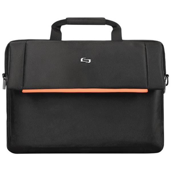 SOLO Chrysler 17.3" Laptop Briefcase, Black