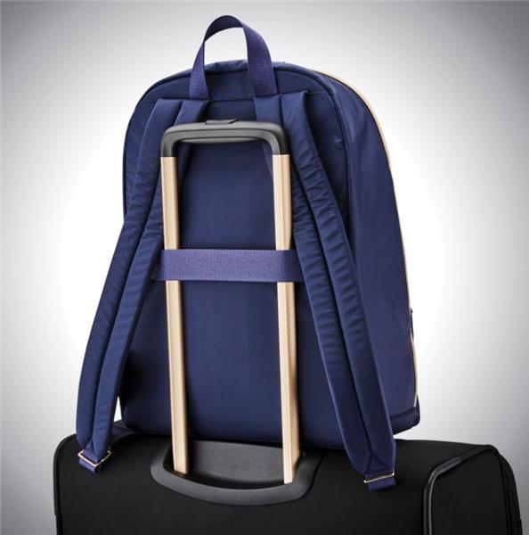 Samsonite Essential Backpack, fits 14.1" Laptop, Navy Blue