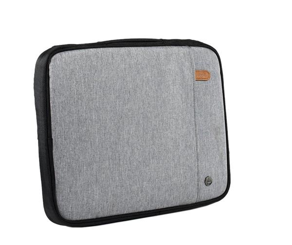 PKG Stuff 16" Universal Laptop and Tablet Sleeve, Light Grey