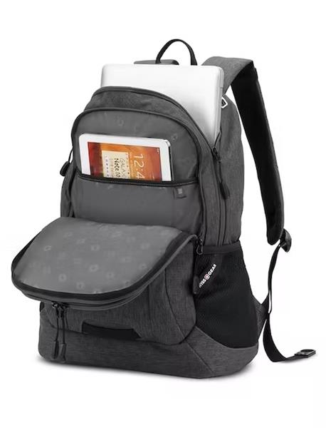 Swiss Gear 15.6" Computer and Tablet Backpack, Dark Grey