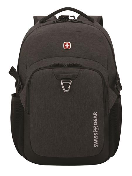 Swiss Gear 15.6" Laptop Backpack, Black/Grey