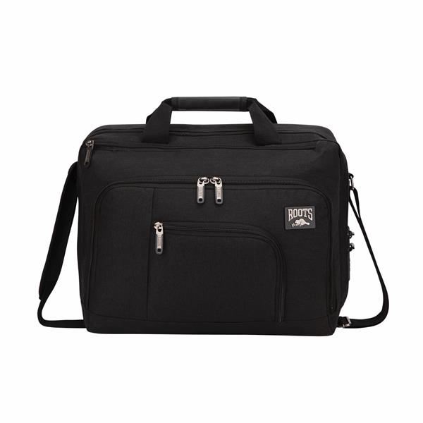 ROOTS 15.6" Laptop bag w/ RFID, Tablet Pocket, Black