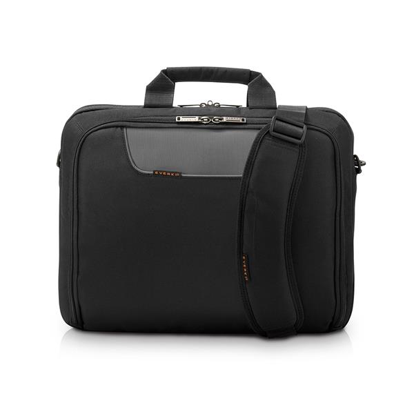 EVERKI Advance 17.3" Notebook Briefcase, Black