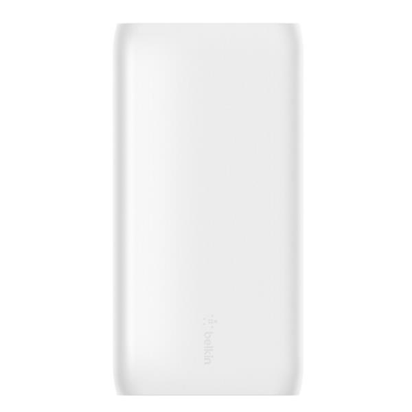 BELKIN 20K Power Bank, 15W USBC IN, USBA out, White