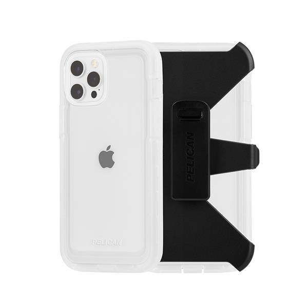 Pelican Voyager Clear with Micropel with Holster iPhone 12/ iPhone 12 Pro