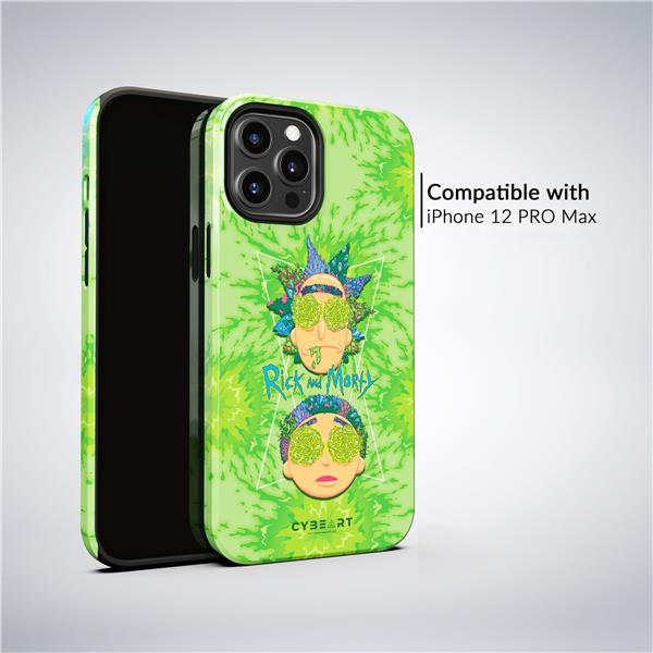 Cybeart | Rick and Morty - Iphone 12 Pro Max Impact Proof Phone Case